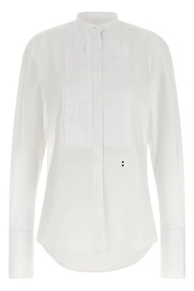 Fendi 'doppio Punto' Shirt In White