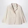 Fendi Single-breasted Wool Blazer In Multi