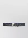 Fendi Double Ff Reversible Leather Belt