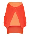 Fendi Skirt  Woman Color Orange In Red
