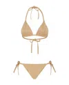 Fendi Double-sided Bikini In Nude