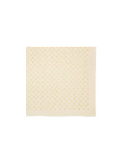 Fendi Double-sided Wool Scarf In Nude