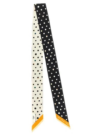 Fendi Double-sided Wrappy Bandeau In Black