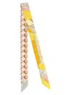 Fendi Optical-print Silk Scarf In Neutral