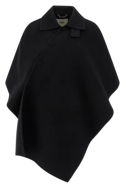 FENDI 'DOUBLE WOOL' CAPE