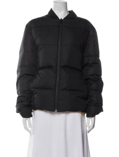 Pre-owned Fendi Down Jacket In Black
