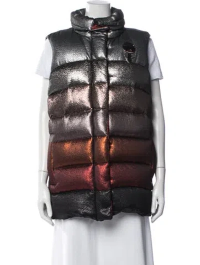 Pre-owned Fendi Down Jacket In Multicolor