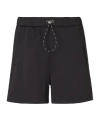 Fendi Drawstring Bermuda Shorts In Black