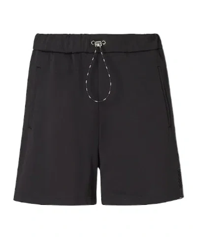 Fendi Drawstring Bermuda Shorts In Black
