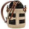 Fendi Drawstring Cross Body Bucket Bag