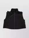 Fendi Sleeveless Hooded Vest With Drawstring Hem