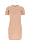Fendi Women Pink Cotton Blend Dress