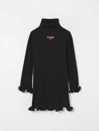 Fendi Dress  Kids Color Black