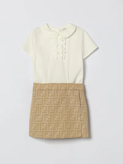 Fendi Dress Kids  In Multi