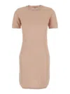 Fendi Women Pink Cotton Blend Dress In Pink