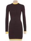 Fendi Mini Wool Dress