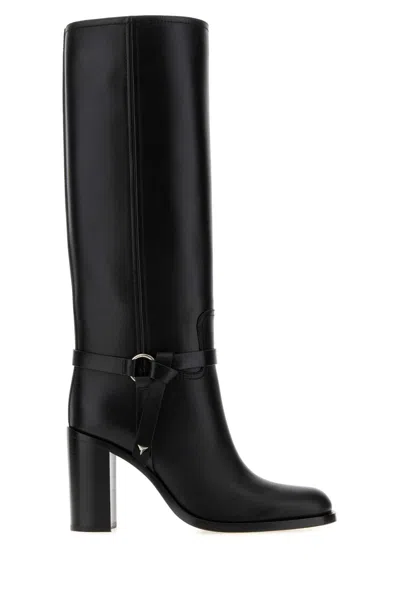 Fendi Dressage Boot In Black