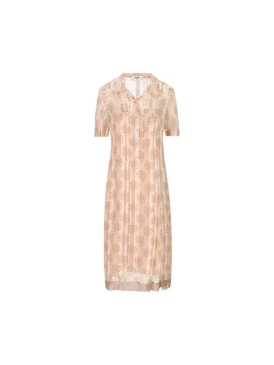 Fendi Dresses In Strawberry+rose