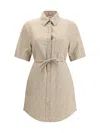Fendi Women Chambray Dress