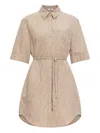 Fendi Dresses Beige In Neutral