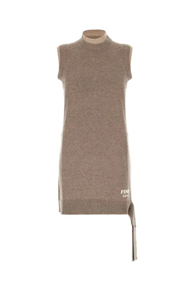 Fendi Dresses In Beige
