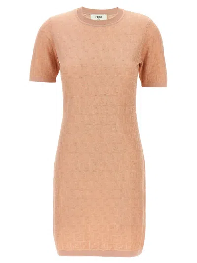 FENDI FENDI FF COTTON DRESS