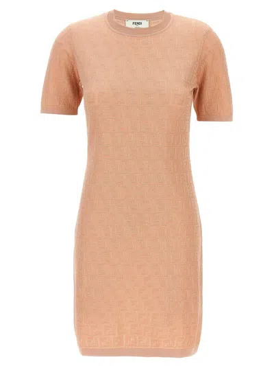 FENDI FENDI FF COTTON DRESS