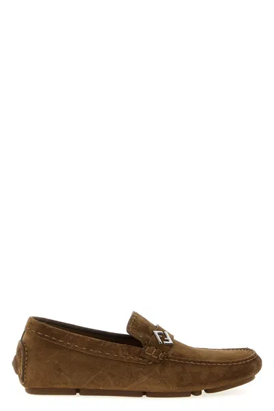 FENDI 'DRIVER FF' LOAFERS