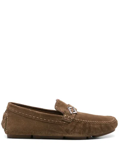 Fendi Driver Ff Loafers