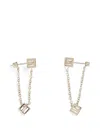 Fendi Drop Earrings In Multi