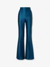 Fendi Duchesse Charleston Trousers In Blue