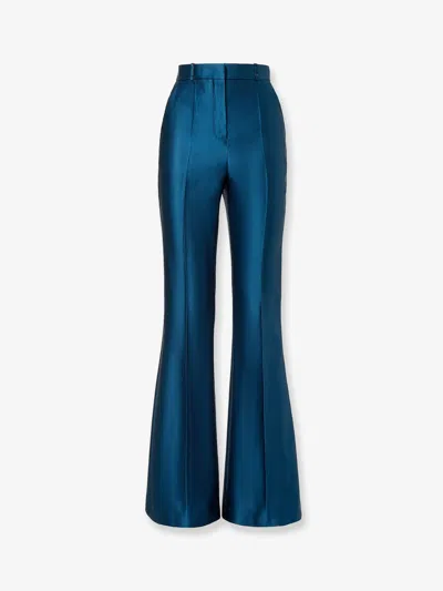 FENDI DUCHESSE SILK TROUSERS