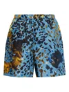 Fendi Elasticated-waist Print Shorts In Pattern