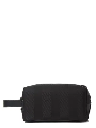 Fendi Elegant Mini Technical Fabric Bag - 11 Cm X 21 Cm In Black