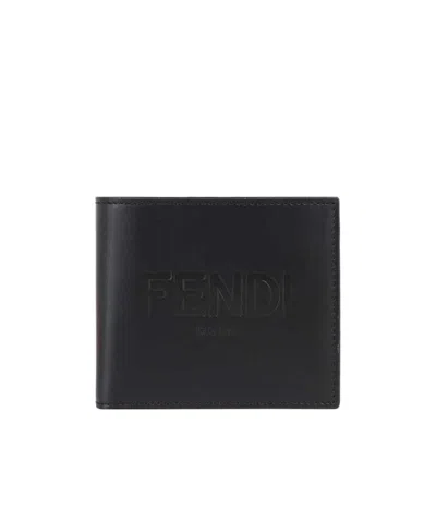 FENDI FENDI ROMA LETTERING BIFOLD WALLET