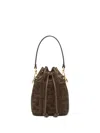 Fendi Mini Mon Tresor Ff Quilted Leather Bag