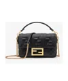 Fendi Baguette Shoulder Bag In Black