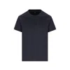 Fendi Embossed T-shirt In Blue