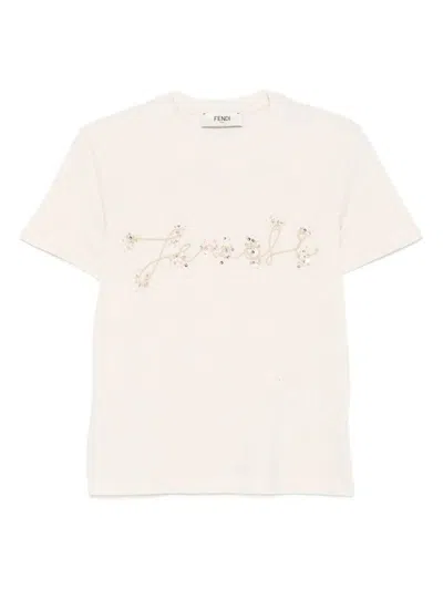 Fendi Embr T-shirt Clothing