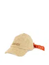 Fendi Embroidered-logo Baseball Cap In Green