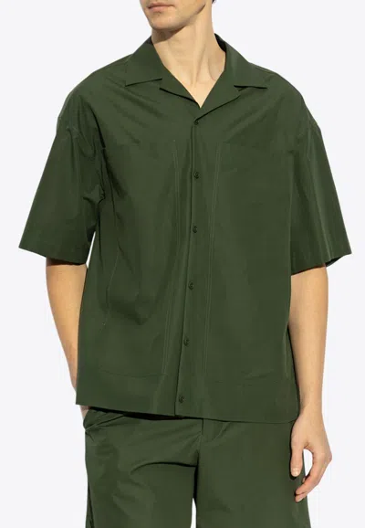 Fendi Embroidered Logo Short-sleeved Shirt