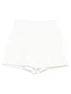 Fendi Kids Sports Shorts In White