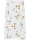 Fendi Tulle Skirt With All-over Macro Polka-dot Motif