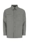 FENDI EMBROIDERED POLYESTER REVERSIBLE SHIRT