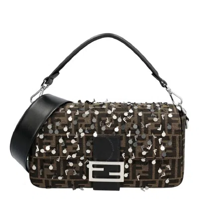 Fendi Embroidered Sequins Baguette Bag