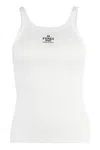 FENDI EMBROIDERED VEST TOP FOR WOMEN