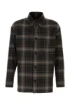 Fendi Go To Jacket Tartan In Multi