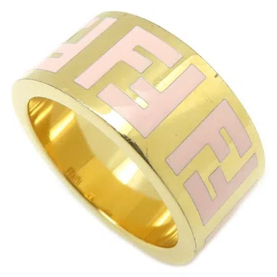 Pre-owned Fendi Enamel Band Ring ()