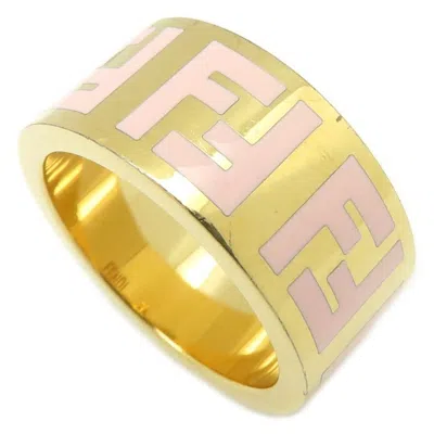 Pre-owned Fendi Enamel Band Ring ()