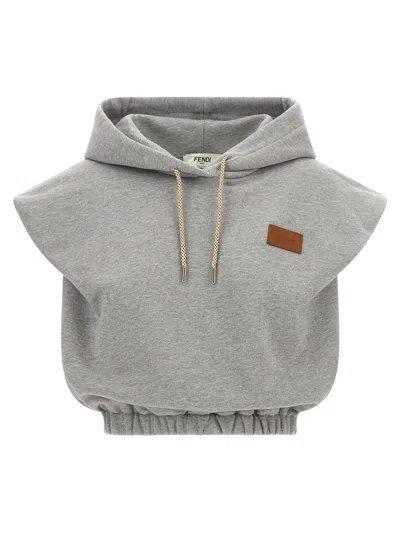 FENDI FENDI 'ESSENTIA' SWEATSHIRT TOP